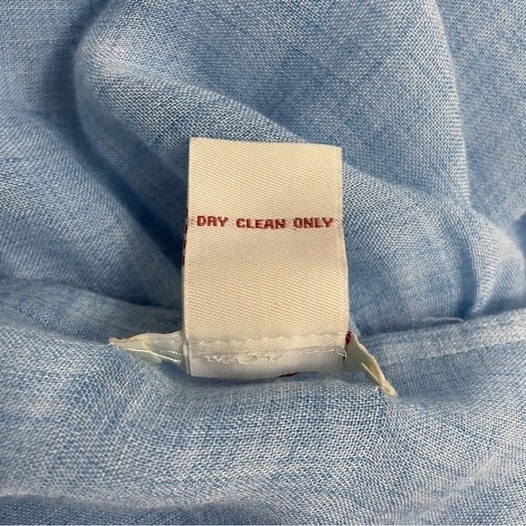 Sundance Waning Moon Balloon Sleeve Top Light Blue Lightweight Women’s Size XS - Picture 11 of 13